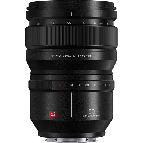 Objectif Panasonic Lumix S PRO 50 mm f/1.4 S-X50 - Ensemble d'accessoires 7 pièces