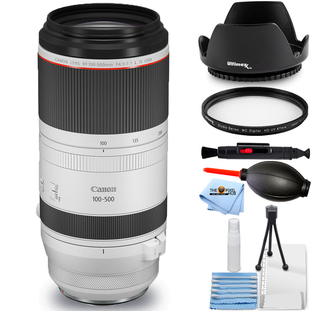 Canon RF 100-500mm f/4.5-7.1L IS USM Lot d'objectifs 1